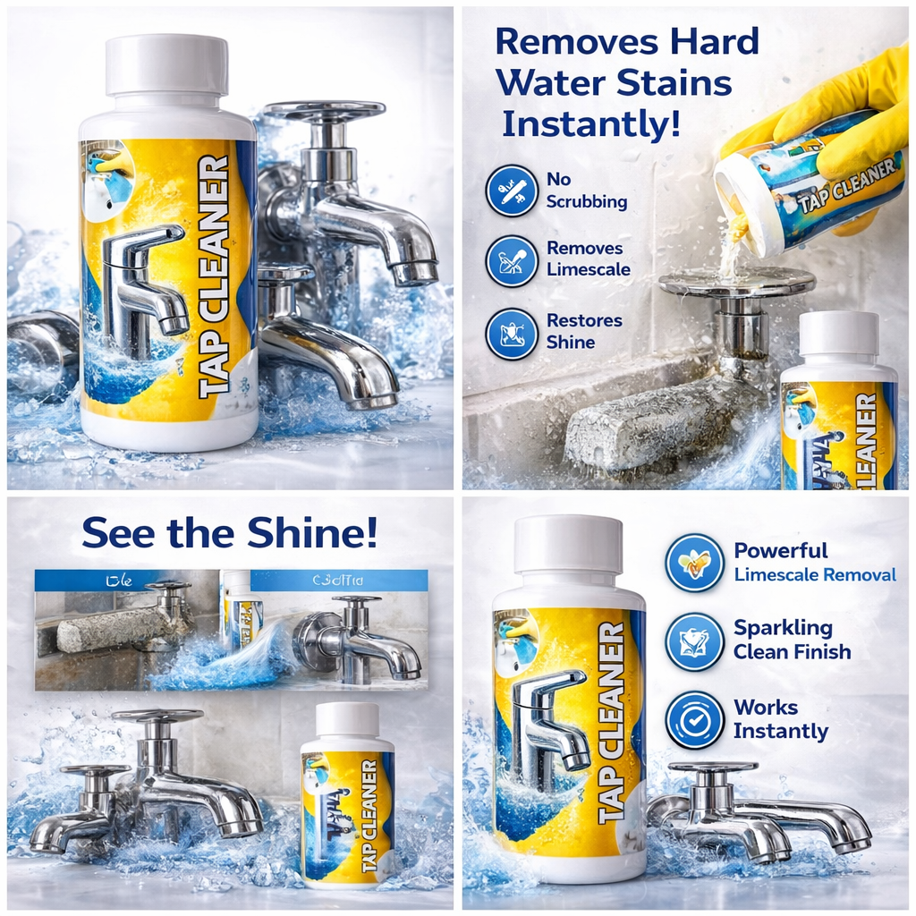 Tap & Shower Hard Water Stains cleaner