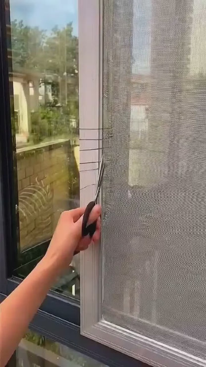 Strong Adhesive & Waterproof Window Mosquito net Covering Mesh Tape