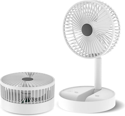 Folding Rechargeable Table Fan