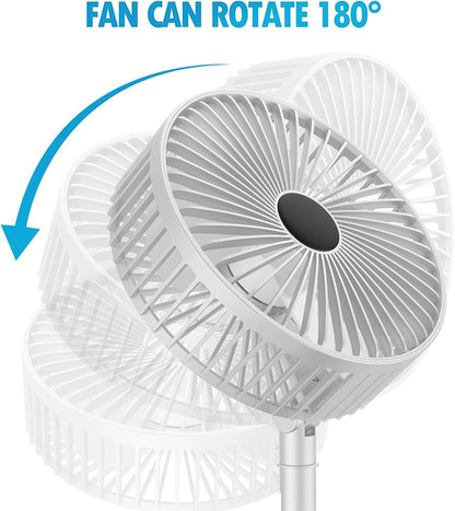 Folding Rechargeable Table Fan