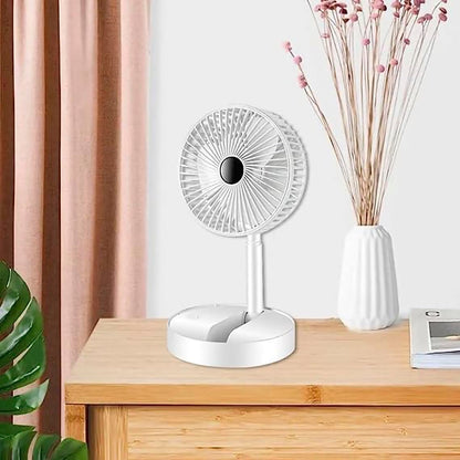 Folding Rechargeable Table Fan